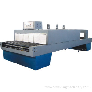 Semi automatic shrink wrapping machine